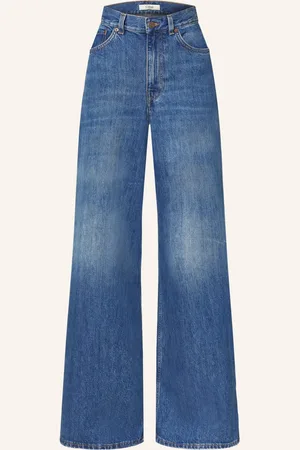 Chloé Bootcut Jeans blau