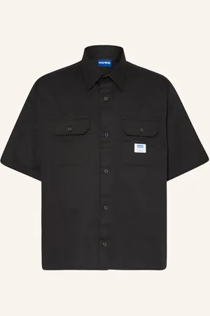 Hugo Blue Kurzarm-Hemd Ekyno Comfort Fit