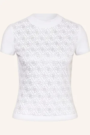 Guess T-Shirt Mit Schmucksteinen