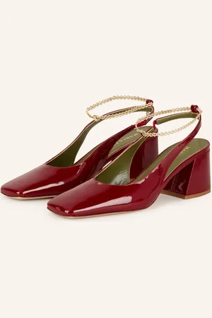 Maria Luca Slingpumps Ilaria rot