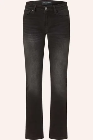 AllSaints Bootcut Jeans Haldan schwarz