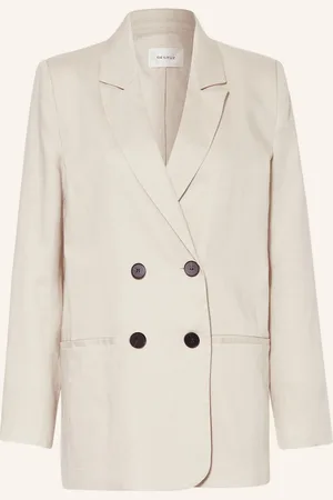 Gestuz Blazer Paulagz Mit Leinen beige
