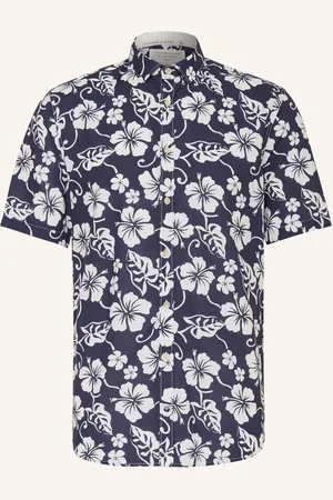 Colours & Sons Kurzarm-Hemd Regular Fit blau