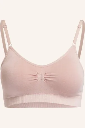 MAGIC Bodyfashion Bustier Bamboo Comfort Bra With Spaghetti Straps rosa