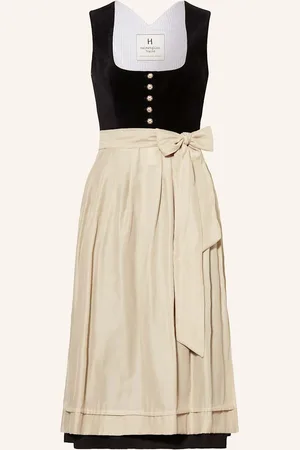 Heimatglück Tracht Dirndl Selma schwarz