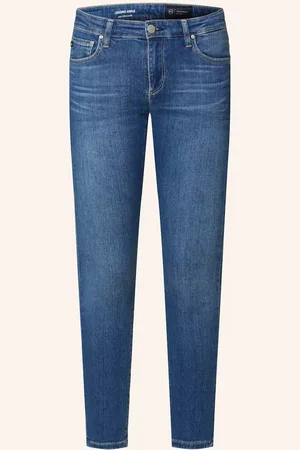 AG Jeans 7/8-Jeans Super Skinny Ankle Fit blau
