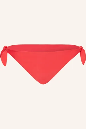 Moschino Triangel-Bikini-Hose rot