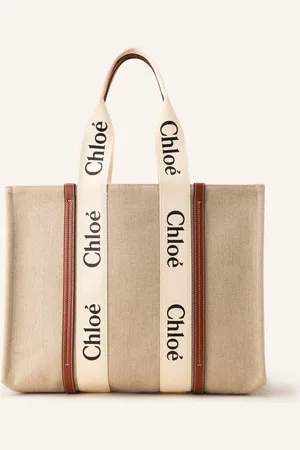 Chloé Shopper Woody weiss