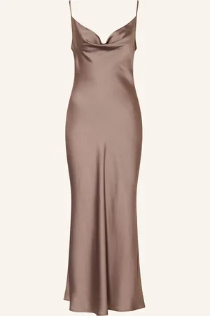 Guess Satinkleid Akilina braun
