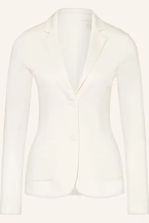 Majestic Jerseyblazer weiss