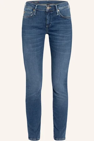 True Religion Skinny Jeans Halle blau