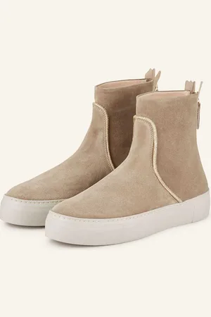 AGL ATTILIO GIUSTI LEOMBRUNI Boots Meghan Mit Schmucksteinen beige