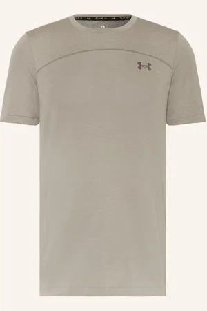 Under Armour T-Shirt Ua Rush™ Seamless Wordmark beige