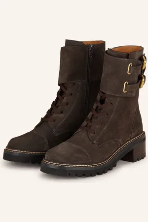 See by Chloé See By Chloé Schnürboots Mallory grau