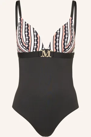 Max Mara Badeanzug Cristal schwarz