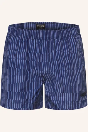 Ermenegildo Zegna Badeshorts Pennellate blau