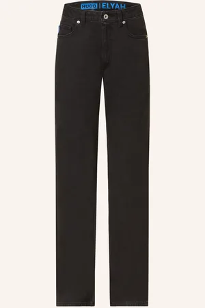 Hugo Blue Straight Jeans Elyah schwarz