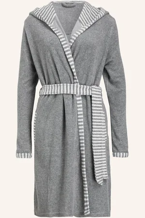 Vossen Damen-Bademantel Juno grau
