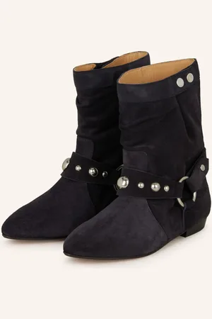 Isabel Marant Boots Stania Mit Nieten grau