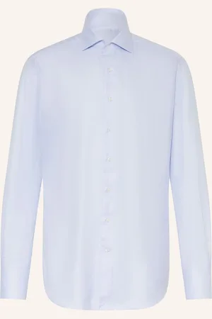 ARTIGIANO Hemd Fitted Fit blau