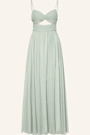 hey kyla Abendkleid Mit Plissees gruen