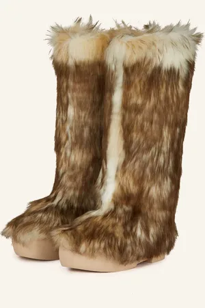 Gia Borghini Plateau-Stiefel Gertrude braun