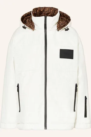 Fendi Skijacke Zum Wenden weiss