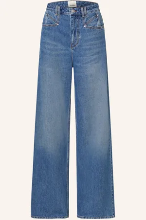 Isabel Marant Straight Jeans Lemony-Gb blau