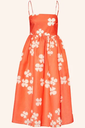 STINE GOYA Kleid Dhalia orange