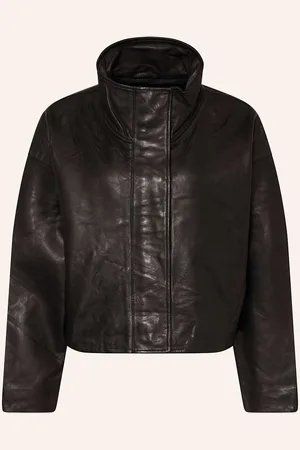 AllSaints Cropped-Lederjacke Ryder