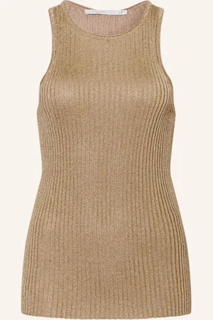Stella McCartney Top Mit Glitzergarn