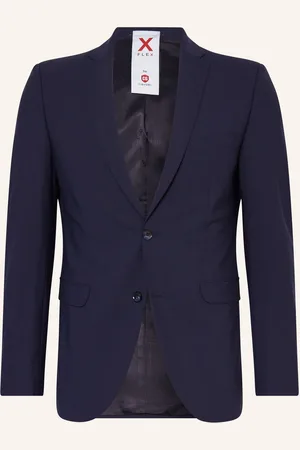 Club of Gents Anzugsakko Caden Slim Fit blau