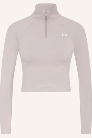 Under Armour Cropped-Longsleeve Ua Vanish Seamless beige