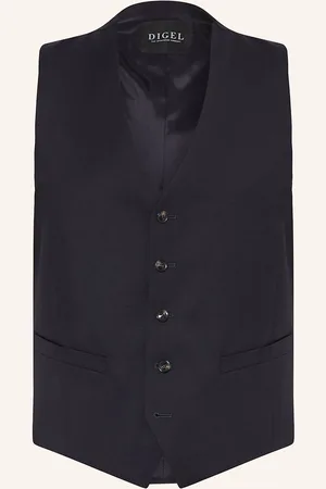 Digel Anzugweste Dan Regular Fit blau