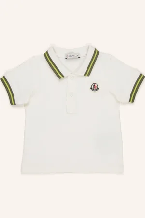 Moncler Piqué-Poloshirt gruen