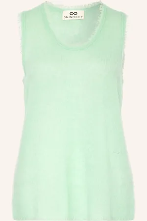 Sminfinity Cashmere-Top gruen