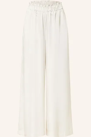 Claudie Pierlot Marlenehose Aus Satin beige