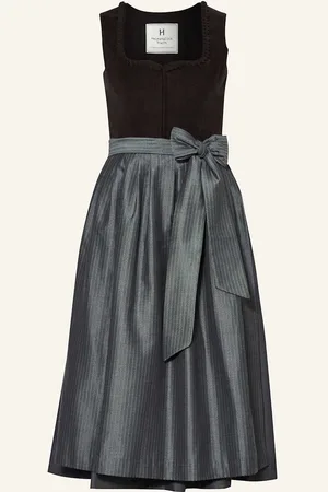 Heimatglück Tracht Dirndl Franka grau