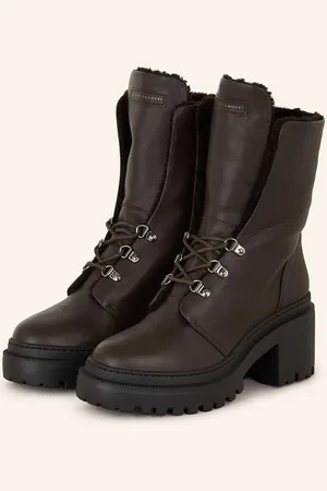 Giuseppe Zanotti Schnürboots Martini braun