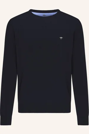 Fynch-Hatton Pullover blau
