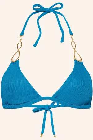 PQ Triangel-Bikini-Top Turquoise blau