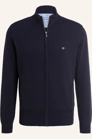 Fynch-Hatton Strickjacke blau