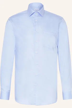 Seidensticker Hemd Regular Fit blau