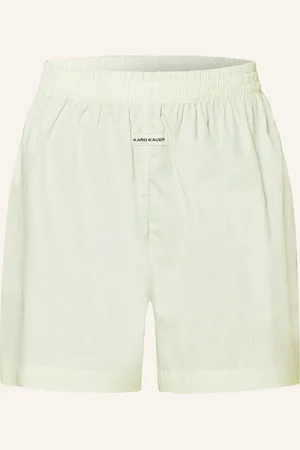 Karo Kauer Shorts gruen