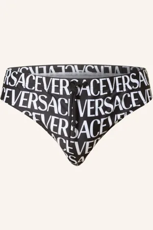 VERSACE Badeslip schwarz