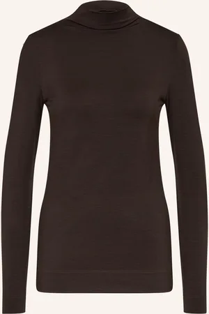 JEANNE BARET Longsleeve Navarino braun