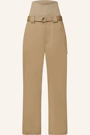 Alaïa Alaïa Cargohose beige