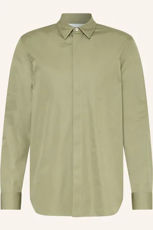 Jil Sander Hemd Comfort Fit gruen