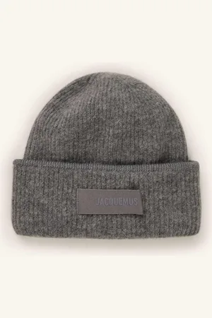 Jacquemus Mütze Le Bonnet Gros Grain Mit Alpaka