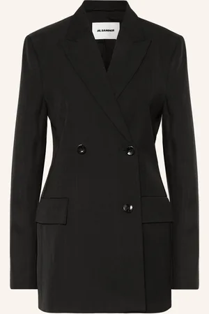 Jil Sander Longblazer Mit Seide